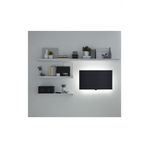 NİLDECO Duvar Rafı, Tv Rafı Salon Dekorasyonu 3'lü Tv Rafı 100*15 Ve 2 Adet 50*15 Ürün Mdf'dir.