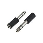 nilestrem 3.5mm To 6.3mm Stereo Jak Dönüştürücü Küçük Jakı Büyük Jaka Çevirir 3,5mm Dişi - 6,3mm Erkek