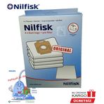Nilfisk Power P Life uyumlu Süpürge Toz Torbası