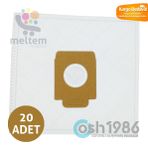 Nilfisk Power P10-P12 20 Adet Uyumlu Süpürge Toz Torbası