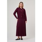 Niliwi 3021 ETK RİP ÖRGÜ PİLİSE ETEK RAYON (BASİC)
