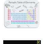 Nilizma Periyodik Tablo Desenli Ergonomik Mouse Pad - 23 x 19 cm - Kaymaz Taban Ev ve Ofis Kullanımı Fare Altlığı Mousepad - Renkli