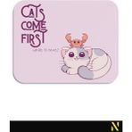Nilizma Sevimli Kediler Burç Temalı Yengeç Burcu Desenli Ergonomik Mouse Pad - 23 cm x 19 cm - Kaydırmaz Taban Ev ve Ofis Kullanımı Için Ideal Fare Altlığı Mousepad - Pembe