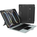 Nilkin NLK-0329 Bumper Rgb Işıklı Klavyeli Kılıf Ipad Air 10.9 2020/AIR - Siyah
