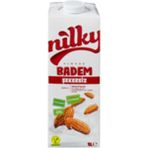 Nilky 1 Lt Badem Sütü Şekersiz Özelliğiyle Türkiye Menşeli Sağlıklı Alternatif