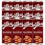 Nilky Badem Sütü 12x1 lt Glütensiz Laktosuz Vegan Türkiye Menşeli Sağlıklı Alternatif