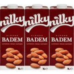 Nilky Badem Sütü Glütensiz Bitkisel Bazlı Laktosuz Vegan 3x1 lt