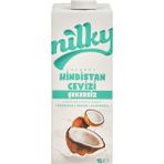 Nilky Nilky şekersiz Hindistan Cevizi Sütü Glütensiz Bitkisel Bazlı Laktosuz Vegan 1 Lt
