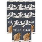 Nilky Yulaf Sütü 8x1 lt Vegan Laktosuz Bitkisel Bazlı Türkiye Menşeli Sağlıklı Alternatif