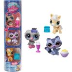 Nilly Toys 0735 Sun-Bsf-Lp-Figür Minişler Tüpte Evcil Hayvan S4 3lü Paket 3A - Renkli