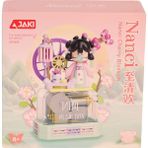 Nilly Toys HK114 Jaki Kiraz Çiçeği Müzik Kutusu 127 Parça Block Oyuncak - Renkli