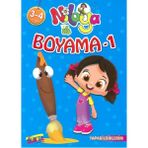 Niloya 3-4 Yaş 20 x 28 Renkli Boyama Kitabı