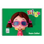 Niloya Resim Defteri 17 x 25 cm 15 Yaprak - Niloya Bahçede