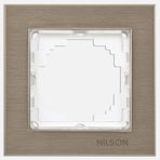 Nilson Bronz Alüminyum Tekli Çerçeve