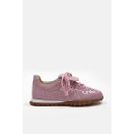 NILUFARR Minova Lila Hakiki Deri Kadın Sneaker