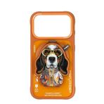NIMMY iPhone 17 Pro Max İle Uyumlu MagSafe İle Uyumlu Turuncu Köpek Figürlü Cool And Cute 2.0 Telefon Kılıfı