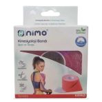 Nimo Kinesiyoloji Bandı (Ağrı Bandı) 5Cm*5M Kırmızı