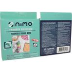 Nimo Maske Çocuk Desenli Kumas 2 Li Yıkanabilir - 2 Lİ - S - (60 - 75 cm)