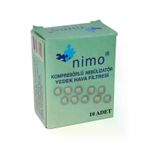 Nimo Nebulizatör Yedek Filtre 10 Adet