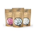 Nin Chocolate 450 gr Karışık Badem Draje Pembe Sedef Gümüş