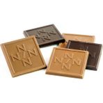 Nin Chocolate Dökme Sütlü&bitter Kare Madlen Çikolata (1 Kg)