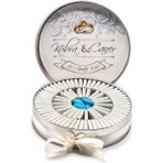 Nin Chocolate Nin Söz ve Nişan Çikolatası Metal Yuvarlak Kutu Altın Baskılı (80 Adet Napoliten Çikolata) - 1 Adet