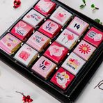 Nin Chocolate Sevgililer Günü Baskılı İnce Kare Delux Çikolata