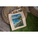 Ninastore Ireland Causeway Coast Tote Çanta - Estetik Tote Çanta, Tote Çanta, Şirin Tote Çanta, Tote Çanta, Kitap Çantası, Kanvas Çanta, Hediye Tote Çanta, Plaj Çantası - Renkli
