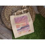 Ninastore Plaj Yelkenli Tote Çantası - Şirin Tote Çantalar, Estetik Tote Çanta, Kitap Çantası, Kanvas Çanta, En Iyi Tote Çantalar, Tote Çanta - Renkli