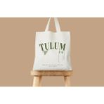 Ninastore Tulum Bikini Tote - Kanvas Nedime Plaj Çantası - Renkli