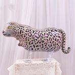 Nine San Pembe Leopar Folyo Balon Airwalker Pembe Leopar Balon Yürüyüş Leopar Balon Air Walker Çita Orman Hayvanları Hediye Parti Dekorasyonu