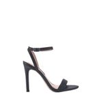 Nine West Adda 3FX Siyah Kadın Topuklu Sandalet
