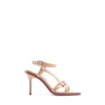 Nine West Alina 4FX Taba Dolgu Topuklu Kadın Sandalet