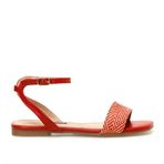 Nine West Ararat 4FX Kırmızı Kadın Düz Sandalet