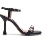Nine West Asayen 3FX Siyah Kadın Topuklu Ayakkabı