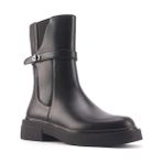 Nine West Canger Kadın Deri Bot 102012292 Siyah Dış Materyal ile Şık Görünüm Sunuyor
