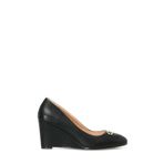 Nine West Cannes 3PR Siyah Dolgu Topuk Kadın Ayakkabı