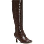 Nine West Ceniso2 2PR Kahverengi Kadın Topuklu Çizme