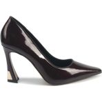 Nine West Diana 5PR Bordo Kadın Klasik Topuklu Ayakkabı