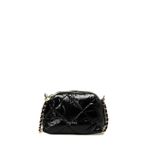 Nine West DIARANDA 5PR Siyah Parlak Kadın Çapraz Çanta -Şık Tasarım