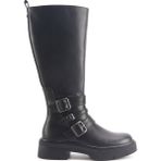 Nine West Fablon 4PR Siyah Kadın Çizme