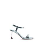 Nine West Framan 4FX Mavi Kadın Topuklu Sandalet