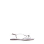 Nine West Gamb 4FX Gümüş Kadın Düz Sandalet