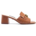 Nine West Garland 5FX Taba Kadın Topuklu Terlik
