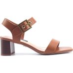 Nine West Gella 5FX Taba Kadın Topuklu Sandalet