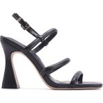 Nine West Glanze 3PR Siyah Kadın Topuklu Sandalet