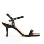 Nine West Henno2 3PR Siyah Kadın Topuklu Sandalet