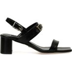 Nine West Hermosa2 4FX Siyah Kadın Topuklu Sandalet