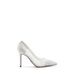 Nine West Ivanka 5FX Beyaz Kadın Abiye Ayakkabı