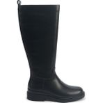 Nine West Kadınlar için Talecıa 5pr Siyah Çizme Suni Deri ve 3 cm Topuk Yüksekliği ile Konforlu